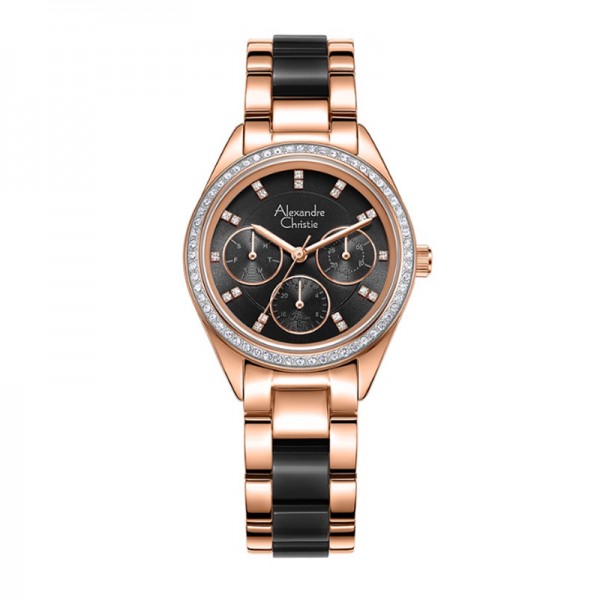 Alexandre Christie AC 2A60 Rosegold Black BFBRGBA